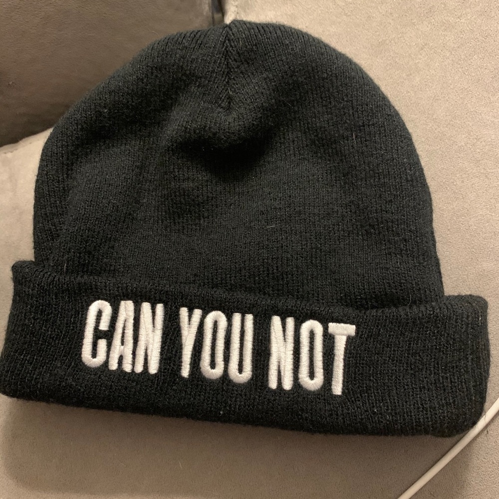 Black Beanie